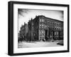 Brownstone Apartment Building at the Corner of Brooklyn Ave. and Pacific St-Wallace G^ Levison-Framed Photographic Print