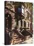 Brownstone Buildings in Harlem, Manhattan, New York City, USA-Jon Arnold-Stretched Canvas