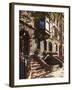 Brownstone Buildings in Harlem, Manhattan, New York City, USA-Jon Arnold-Framed Photographic Print