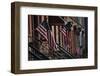 Brownstone Flags, 2018-Anthony Butera-Framed Photographic Print