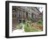 Brownstone in Brooklyn, New York, USA-Lynn Seldon-Framed Photographic Print