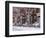 Brownstones in Blizzard-Rudy Sulgan-Framed Photographic Print