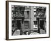 Brownstones, New York, 1943-Brett Weston-Framed Photographic Print