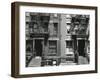 Brownstones, New York, 1943-Brett Weston-Framed Premium Photographic Print