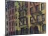 Brownstones-Patti Mollica-Mounted Giclee Print