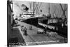 Brownsville, Texas - Ships Docked in Port-Lantern Press-Stretched Canvas