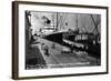 Brownsville, Texas - Ships Docked in Port-Lantern Press-Framed Art Print