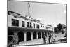 Brownsville, Texas - US Customs Bldg, Gateway Bridge-Lantern Press-Mounted Art Print