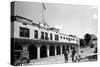 Brownsville, Texas - US Customs Bldg, Gateway Bridge-Lantern Press-Stretched Canvas