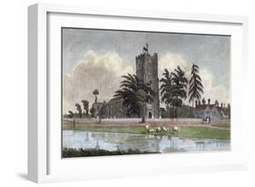 Broxbourne, Hertfordshire, 19th Century-Warren-Framed Giclee Print