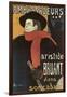 Bruant in Ambassadeurs, 1892-Henri de Toulouse-Lautrec-Framed Giclee Print