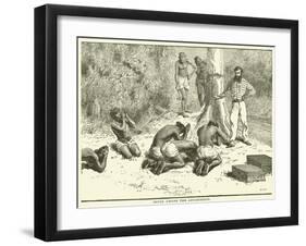 Bruce Among the Abyssinians-null-Framed Giclee Print