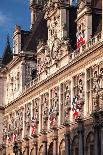 France, Paris, The main facade of Hotel de Ville the city hall of Paris-Bruce Bi-Framed Stretched Canvas