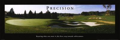 Precision: Golf-Bruce Curtis-Framed Art Print