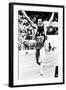 Bruce Jenner Just after Crossing the Finish Line to Win the Decathlon-null-Framed Photo