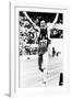 Bruce Jenner Just after Crossing the Finish Line to Win the Decathlon-null-Framed Photo