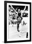 Bruce Jenner Just after Crossing the Finish Line to Win the Decathlon-null-Framed Photo