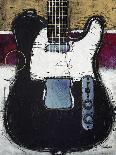 Guitar Collage-Bruce Langton-Art Print