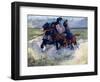 Bruce Lifted His Battle-Axe High in the Air..., 1314-AS Forrest-Framed Giclee Print