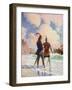 Bruce on the Beach-Newell Convers Wyeth-Framed Giclee Print