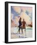 Bruce on the Beach-Newell Convers Wyeth-Framed Giclee Print