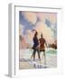 Bruce on the Beach-Newell Convers Wyeth-Framed Giclee Print