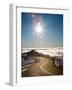 Bruce Road and Clouds, Mt Ruapehu, Central Plateau, North Island, New Zealand-David Wall-Framed Photographic Print