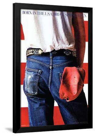 Bruce Springsteen BORN IN THE USA Album Cover Wall POSTER 