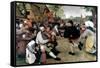 Bruegel: Peasant Dance-Pieter Bruegel the Elder-Framed Stretched Canvas