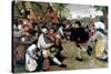 Bruegel: Peasant Dance-Pieter Bruegel the Elder-Stretched Canvas