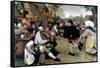 Bruegel: Peasant Dance-Pieter Bruegel the Elder-Framed Stretched Canvas