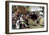 Bruegel: Peasant Dance-Pieter Bruegel the Elder-Framed Giclee Print