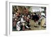 Bruegel: Peasant Dance-Pieter Bruegel the Elder-Framed Giclee Print