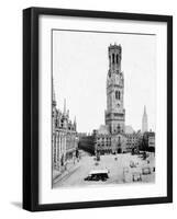 Bruges Belfry, 1904-null-Framed Giclee Print