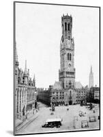 Bruges Belfry, 1904-null-Mounted Giclee Print