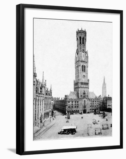 Bruges Belfry, 1904-null-Framed Giclee Print