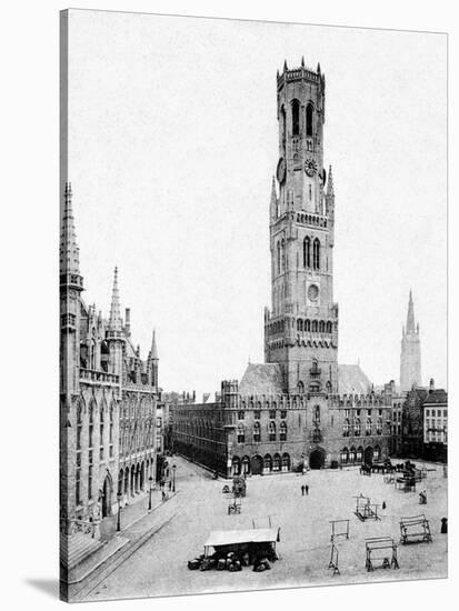 Bruges Belfry, 1904-null-Stretched Canvas