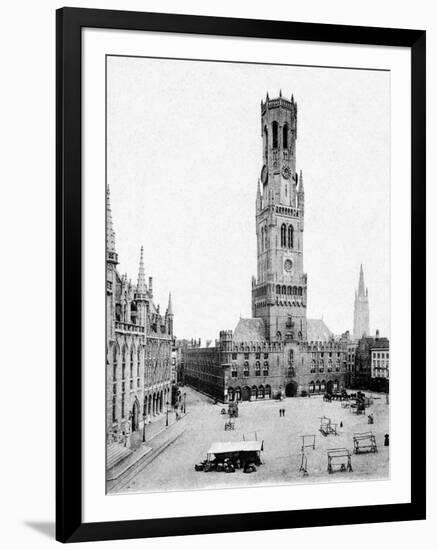 Bruges Belfry, 1904-null-Framed Giclee Print