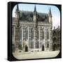 Bruges (Belgium), City Hall-Leon, Levy et Fils-Framed Stretched Canvas