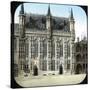 Bruges (Belgium), City Hall-Leon, Levy et Fils-Stretched Canvas