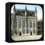 Bruges (Belgium), City Hall-Leon, Levy et Fils-Framed Stretched Canvas