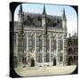 Bruges (Belgium), City Hall-Leon, Levy et Fils-Stretched Canvas