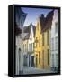 Bruges, Belgium-Peter Adams-Framed Stretched Canvas