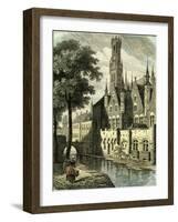 Bruges Belgium-null-Framed Giclee Print