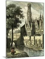 Bruges Belgium-null-Mounted Giclee Print