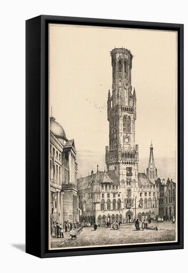 'Bruges', c1820 (1915)-Samuel Prout-Framed Stretched Canvas