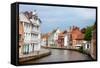 Bruges City in Belgium World Heritage Site of UNESCO-BlueOrange Studio-Framed Stretched Canvas