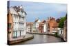 Bruges City in Belgium World Heritage Site of UNESCO-BlueOrange Studio-Stretched Canvas