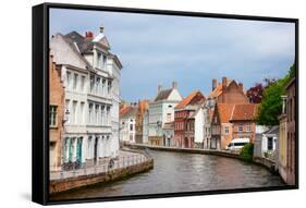 Bruges City in Belgium World Heritage Site of UNESCO-BlueOrange Studio-Framed Stretched Canvas