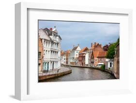 Bruges City in Belgium World Heritage Site of UNESCO-BlueOrange Studio-Framed Photographic Print